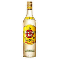 Havana club white rum.  Cuba.    40%vol.    70cv