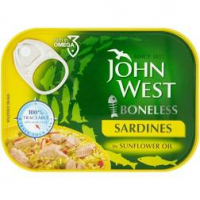 John West Sardines Olive Oil 120G