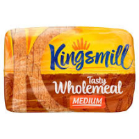 Kingsmill Tasty Wholemeal Medium Bread 800G