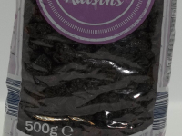 seedless raisins    500g