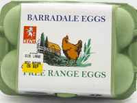 free range eggs    6s