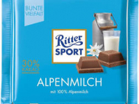 Ritter Sport Alpine Milk Chocolate 100g