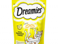 Dreamies Adult 1+ Cat Treat Biscuits Delicious Cheese 60 g