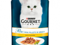 Purina Gourmet Perle Mini Chicken Fillets Cat Food Pouch 85 g 