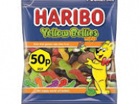 Haribo 50p PM Yellow Bellies Mini 70g