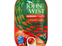 John West Mackerel Fillets In Tomato Sauce 125 g