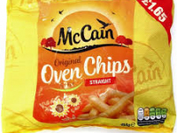 McCain Original Oven Chips Straight 454g PM