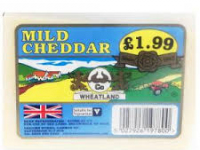 Co Wheatland Mild Cheddar 180g PM