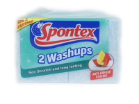 Spontex 2 Washups Non Scratch And Long Lasting