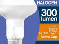 Status 42W = 60W R80 Spot Halogen Screw Cap Bulb 300 Lumen