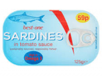 Best-One Sardines in Tomato Sauce 125g