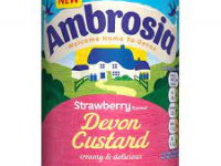 ambrosia strawberry devon custard   400g