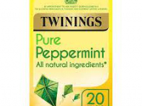 twinings pure peppermint tea    20tea bags