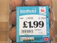 bird bros large    12eggs       P/M