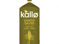 Kallo Lightly Salted Wholegrain Low Fat Corn Cake 