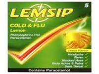 Lemsip Cold&Flu Lemon 5 Sachet