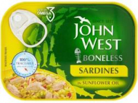 John West Sardines Olive Oil 120G