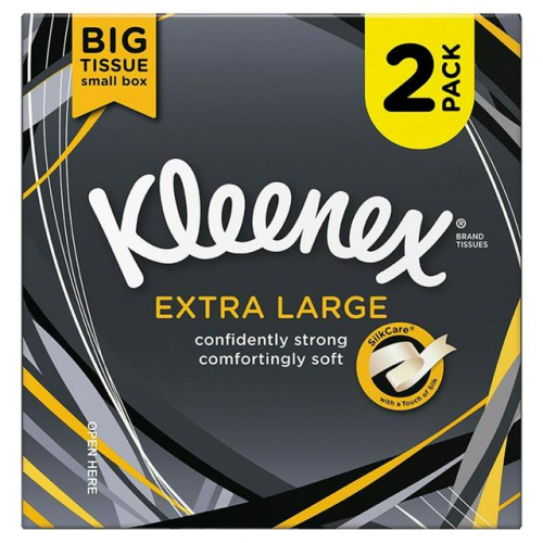 Big Tissue Small Box Kleenex Extra Large 2 Pack