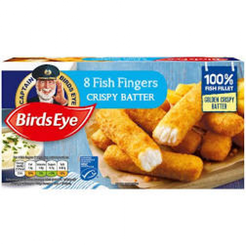 Birds Eye 8 Cripsy Batter Fish Fingers 224G