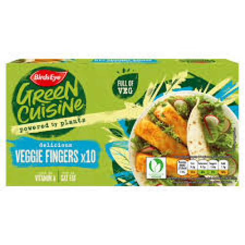 Birds Eye Green Cuisine 10 Veggie Fingers 284 g