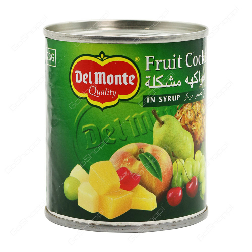 del monte fruit cocktail in light syrup   227g 