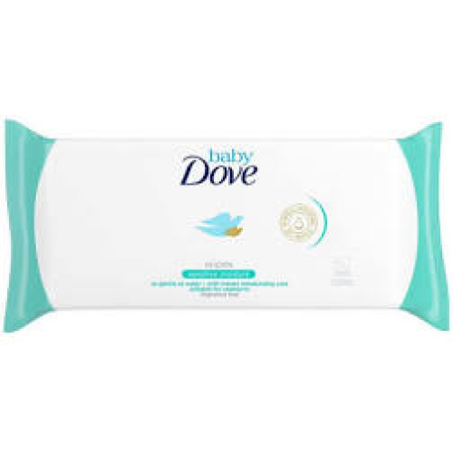 Dove Baby Wipes Sensitive Moisture 50 Sheets