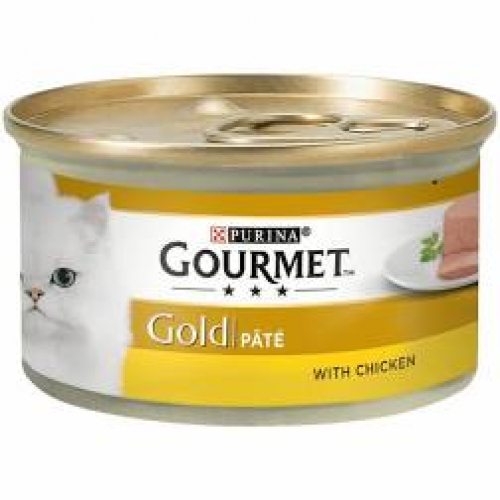 Gourmet Gold Pâté Cat Food With Chicken 85g