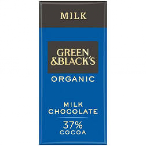 Green & Blacks Organic Milk Chocolate 90G