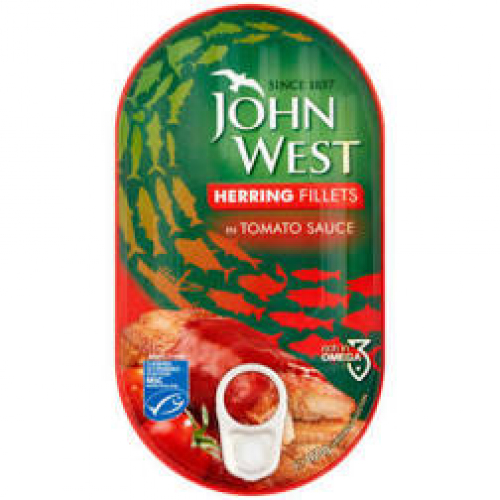 John West Mackerel Fillets In Tomato Sauce 125 g