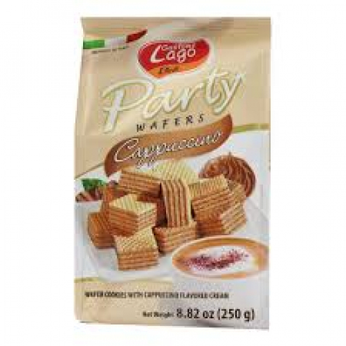 Lago Party Wafers Cappucino 250g