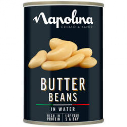 Napolina Butter Beans in Water  400 g