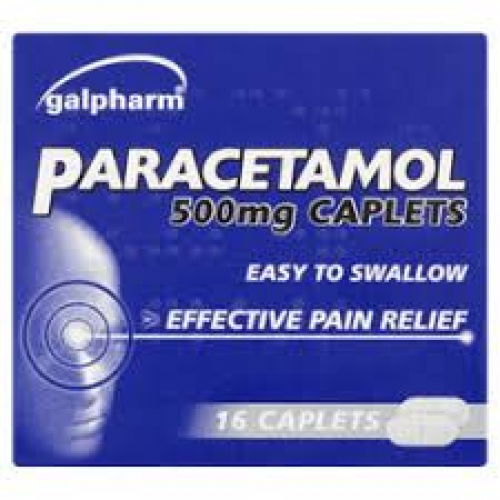 Paracetamol 500mg caplets 16s