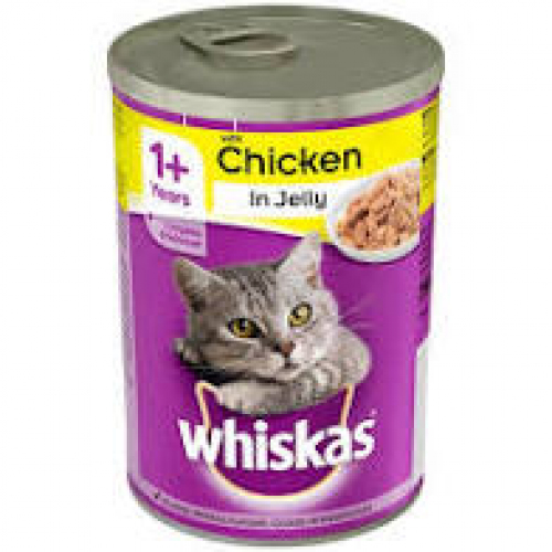 Whiskas Chicken In Jelly Cat Food 390G PM
