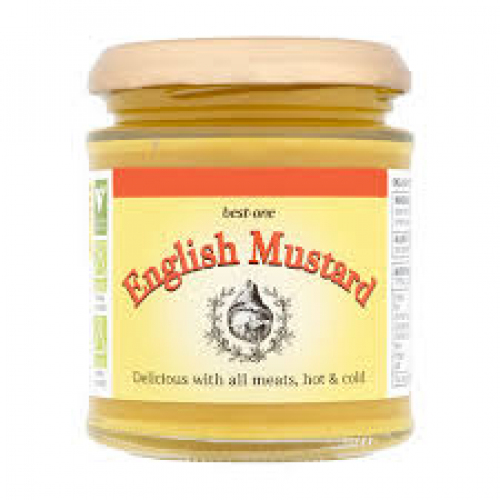 BEST ONE ENGLISH MUSTARD 185G PM 95p