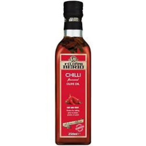 Filippo Berio Chilli Flavoured Olive Oil 250ml