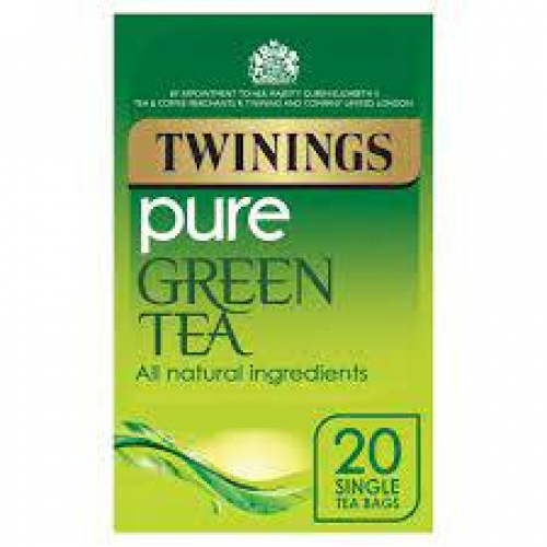 twinings pure green tea   20tea bags