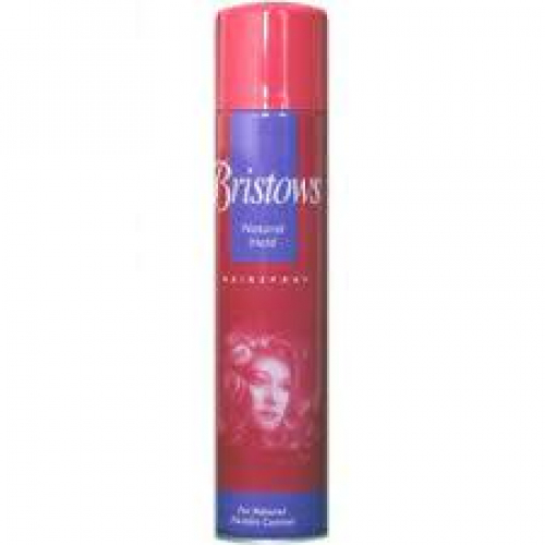 bristows natural hold hair spray  300m