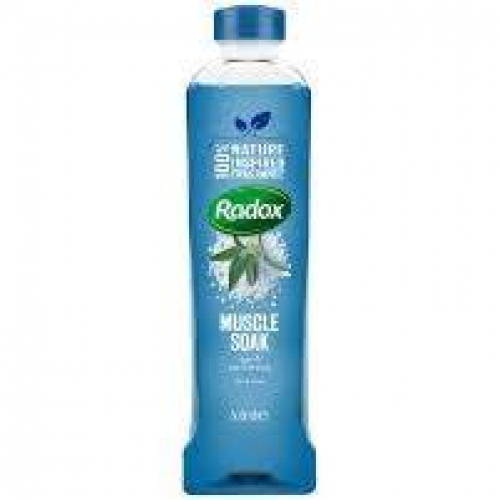 radox muscle soak bath soak    500ml       P/M
