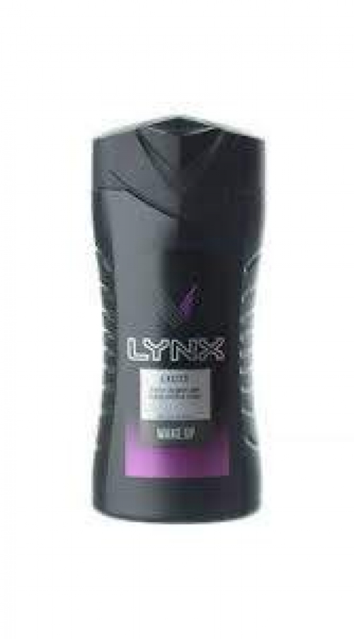 lynx crisp coconut and  black pepper scent  body wash  250ml