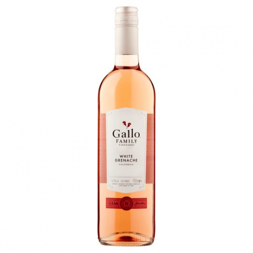 Gallo white Grenache.     California  10.5vol   75cl.    
