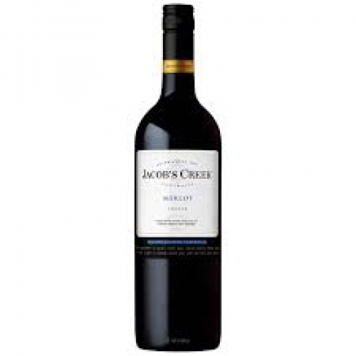 Jacobs creek merlot.  13.9 vol.   75cl.