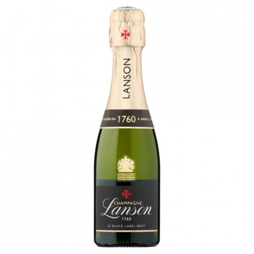 lanson champagne brut  12%vol   200ml