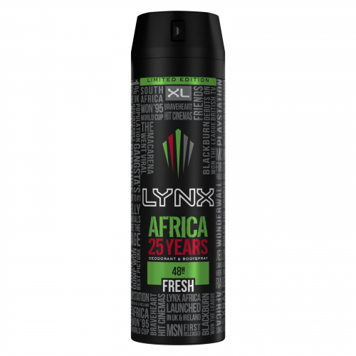 lynx africa 48h fresh  200ml    P/M 