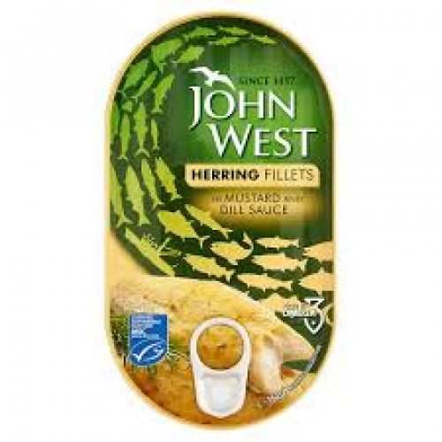 John West Herring in Mustard & Dill Sauce 160g