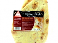 3 Tandoori Style Naan Breads