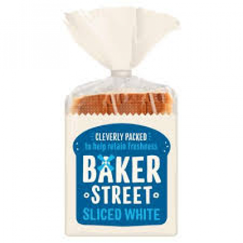 Baker Street Sliced White 550g