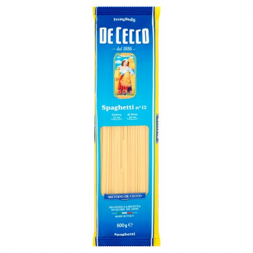 De Cecco Spaghetti No12 500g