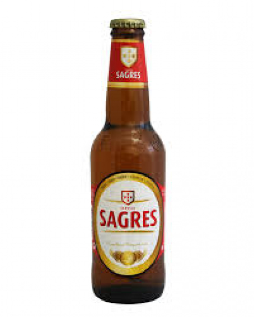 Sagres Premium Lager Beer Bottle 330 ml